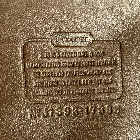 Coach Genuine Leather Bucket Bag - Picture 2 of 7